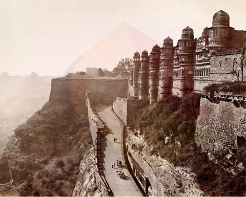 Gwalior Fort 1880